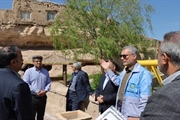 بازدید دکتر حقیقی مدیرکل مدیریت بحران  از روستای قروه و بررسی...