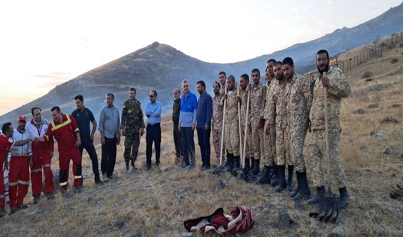 مدیرکل مدیریت بحران استان زنجان: آتش‌سوزی گسترده در منطقه امند زنجان تحت کنترل است