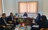 دیدار خانم دکتر گیتی کریمخانلویی با مدیرکل کمیته امداد امام خمینی...