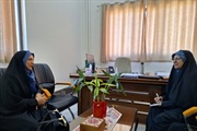 دیدار سرپرست دفتر امور زنان و خانواده استانداری زنجان با مسئول...