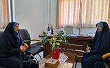 دیدار سرپرست دفتر امور زنان و خانواده استانداری زنجان با مسئول...