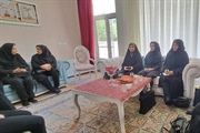 دیدار مدیرکل دفتر امور زنان و خانواده استانداری زنجان با کودکان...