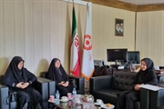 دیدار مدیرکل دفتر امور زنان و خانواده استانداری زنجان با مدیر کل...