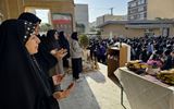 زنگ آغاز سال تحصیلی در دبیرستان دخترانه زنده یاد روغنی به صدا درآمد