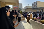 زنگ آغاز سال تحصیلی در دبیرستان دخترانه زنده یاد روغنی به صدا درآمد