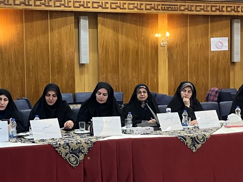 حضور مدیرکل دفتر امور زنان و خانواده استانداری در دوره آموزشی «مدیر در قامت مربی»