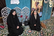 حضور مدیرکل دفتر امور زنان و خانواده استانداری در مراسم معنوی...