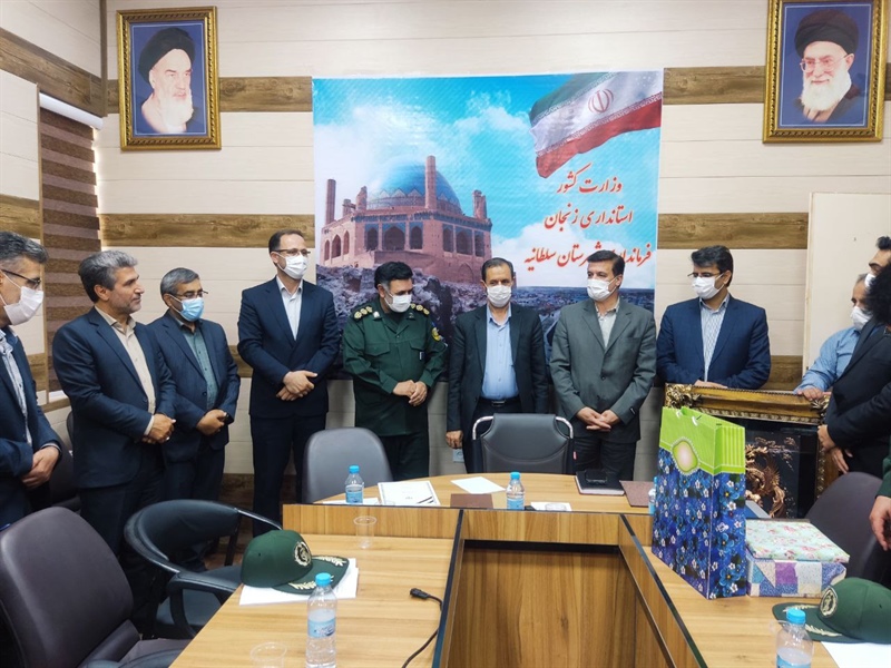 چهارمین جلسه شورای اداری شهرستان و آئین تودیع و معارفه معاون فرماندار شهرستان سلطانیه