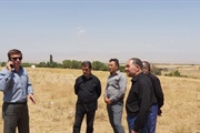بازدید سرزده مهندس براتی فرماندار محترم شهرستان سلطانیه  از طرح...