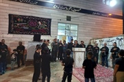 حضور مهندس براتی فرماندار محترم شهرستان در جمع  عزاداران حسینی...