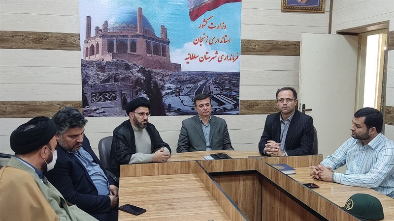مراسم تودیع و معارفه  سرپرست جدید اداره جهادکشاورزی سلطانیه