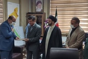 مراسم تودیع و معارفه  سرپرست جدید شبکه بهداشت شهرستان سلطانیه