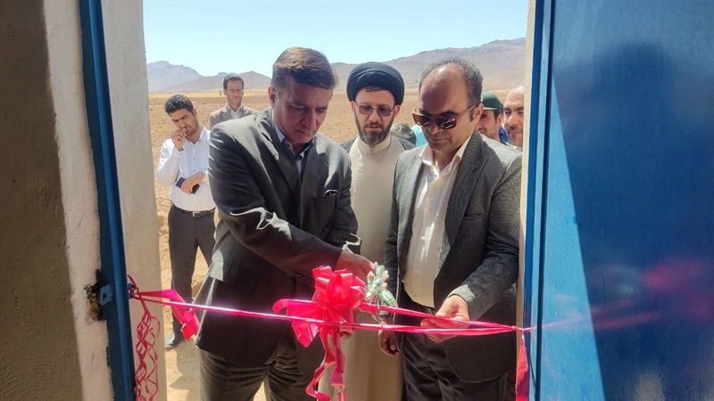 آیین بهره برداری از پروژه تأمین آب روستای قیاسیه بمناسبت هفته دولت