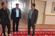 بازدید مهندس براتی فرماندار شهرستان سلطانیه از اجرای عملیات آسفالت...