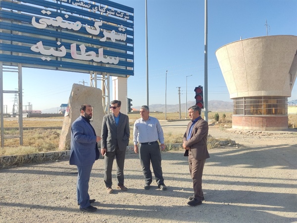 بازدید میدانی مهندس براتی  از شهرک صنعتی سلطانیه