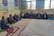 نشست صمیمی مهندس براتی با معتمدین روستای خیرآباد