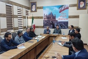 جلسه شورای پشتیبانی سواد آموزی شهرستان سلطانیه