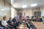 دیدار معاون سازمان محیط زیست استان با مهندس براتی فرماندار سلطانیه