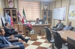حضور مدیریت جدید شرکت حامیران در فرمانداری سلطانیه