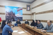 تشکیل اولین جلسه شورای فرهنگی به ریاست آقای موسوی معاون فرماندار...