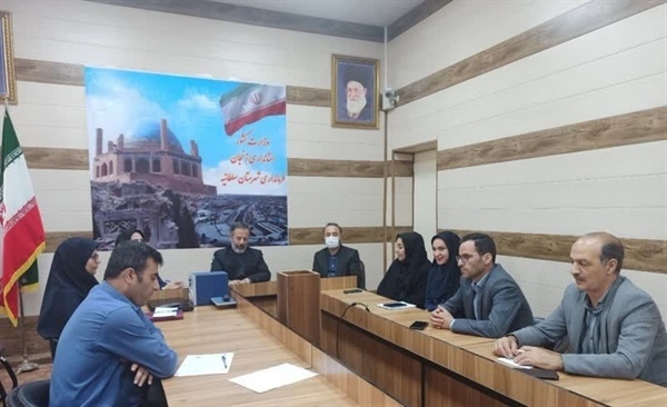 تشکیل اولین جلسه شورای فرهنگی به ریاست آقای موسوی معاون فرماندار سلطانیه