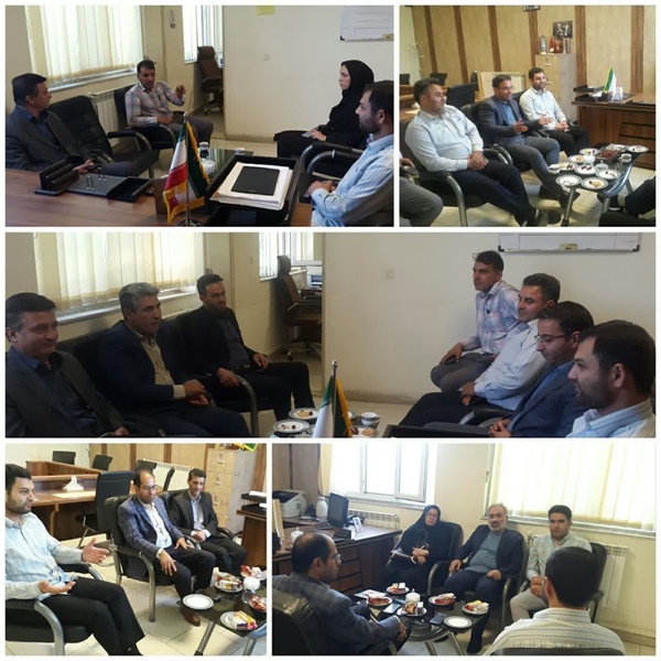 دیدار با مدیریت و کارکنان  جهاد کشاورزی سلطانیه