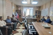 دیدار معاون برنامه‌ریزی و امور اقتصادی اداره کل جهاد کشاورزی استان...