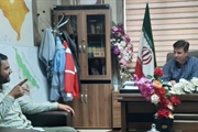 دیدار مهندس براتی فرماندار سلطانیه با مدیر جهاد کشاورزی شهرستان