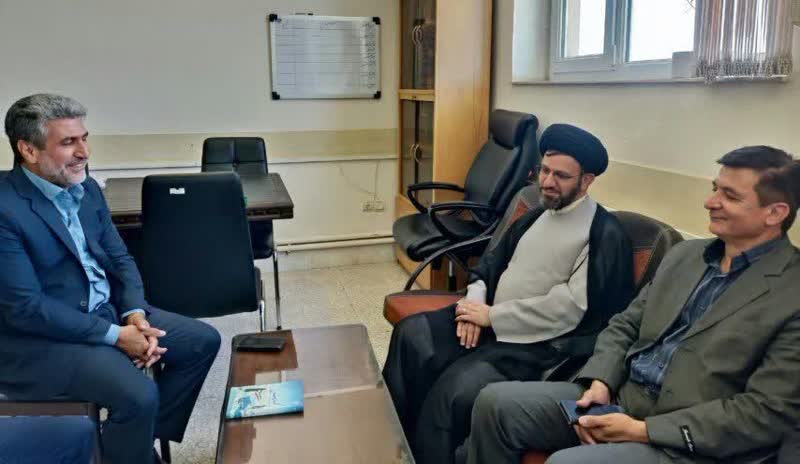 دیدار مهندس براتی فرماندار سلطانیه با رئیس دادگستری شهرستان
