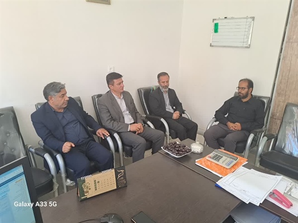 بازدید فرماندار سلطانیه از اداره تعاون ،کار و رفاه اجتماعی