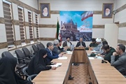 تشکیل جلسه عفاف و حجاب شهرستان