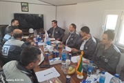 بازدیدفرماندار سلطانیه  از معدن گوزلدره