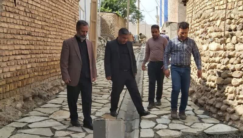 بازدید از پروژه عمران روستایی