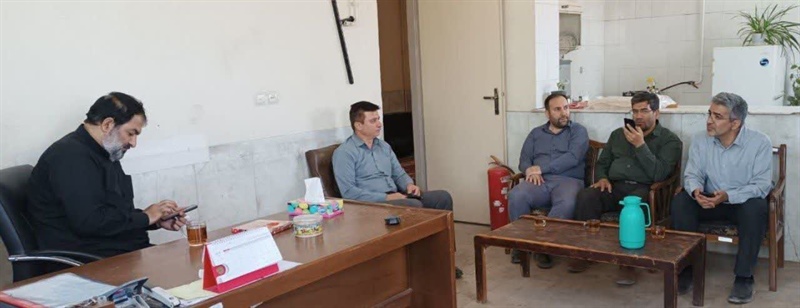 جلسه هماهنگی تحویل گندم به سیلو