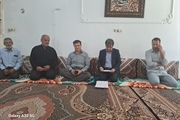 دیداربراتی فرماندار سلطانیه با خانواده معزز شهدا و جانبازان