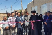 افتتاح پروژه سنگفرش معابر روستای تاریخی  ویر