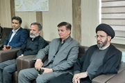 دیدارامام جمعه شهرستان و  روسای ادارات  با فرماندار سلطانیه