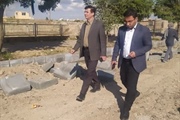 بازدید ازپروژه  مشترک توسعه،زیباسازی و بهسازی محوطه ارگ جهانی سلطانیه