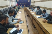 جلسه مدیریت بحران در شهرستان سلطانیه