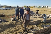 بازدید از روند احداث مدرسه کودکان استثنایی