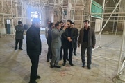 بازدید نمایندگان نهاد ریاست جمهوری از بنای گنبد سلطانیه
