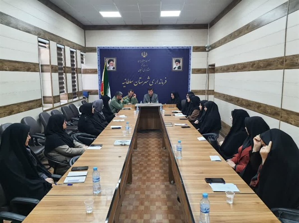 نشست با بانوان شاغل در شهرستان سلطانیه