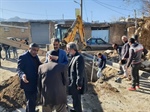 بازدید فرماندار سلطانیه از عملیات عمران روستایی