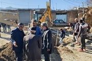 بازدید فرماندار سلطانیه از عملیات عمران روستایی