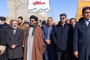 شکوه حضور مردم مومن و انقلابی شهرستان سلطانیه در چهل و ششمین...