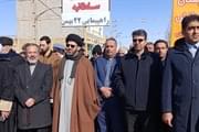 شکوه حضور مردم مومن و انقلابی شهرستان سلطانیه در چهل و ششمین...
