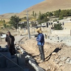 🔺جدول گذاری معابر روستای قزل تپه علیقلی از محل اعتبارات دهیاری  👈پیام توسعه آبادی @P_T_Abadi