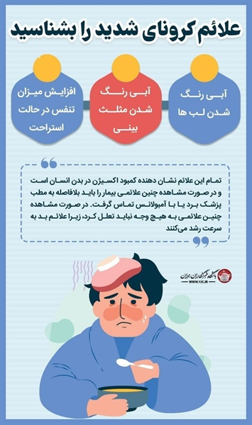 ▫️علائم کرونای شدید   👈پیام توسعه آبادی @P_T_Abadi