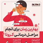 🔺بهترین زمان برای انجام مراحل درمانی کرونا
