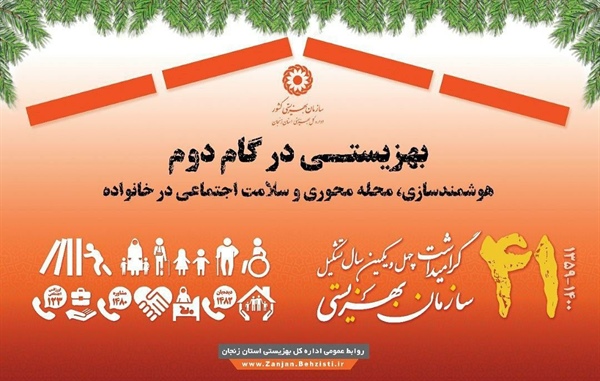 چهل و یکمین سالگرد تاسیس سازمان بهزیستی گرامی باد